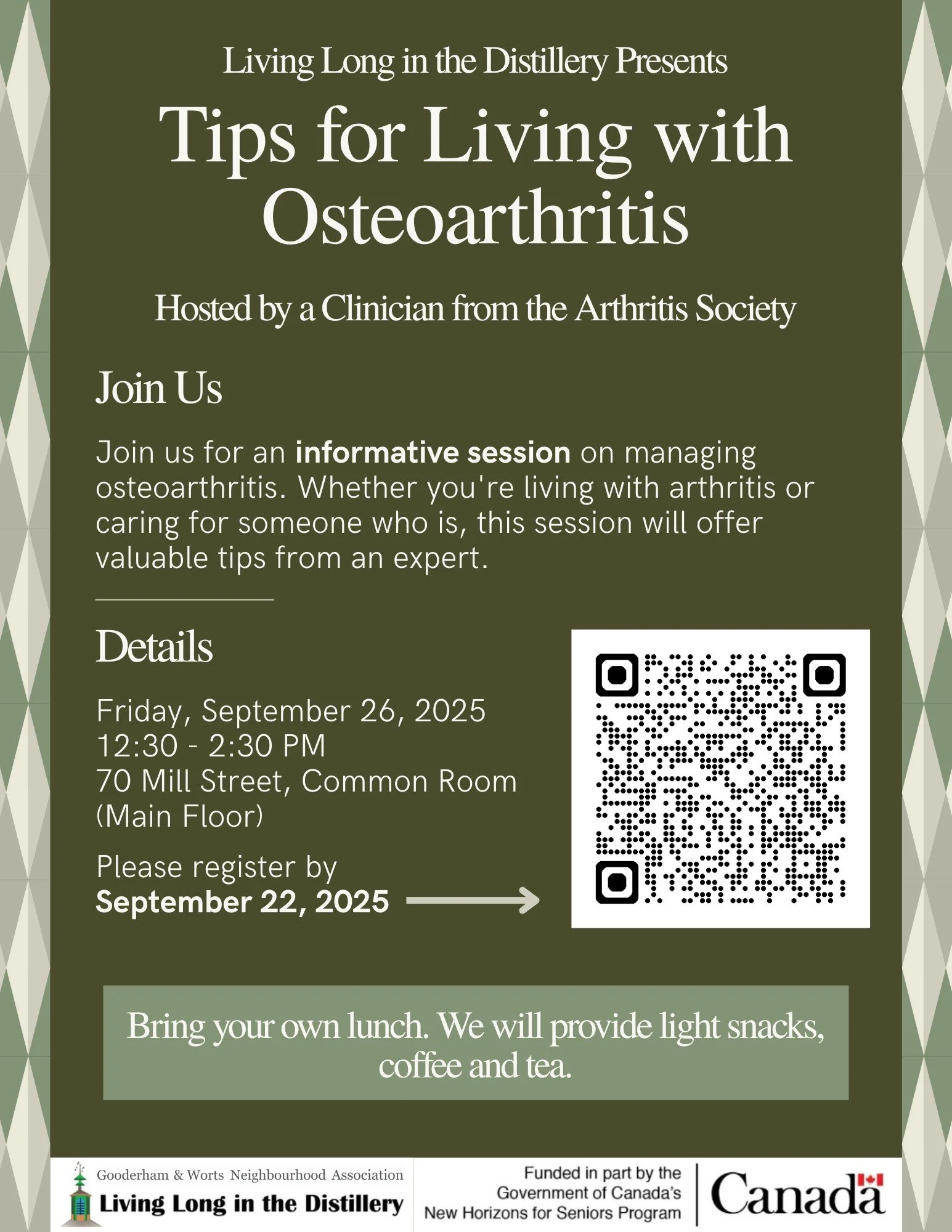 Living with Osteoarthritis