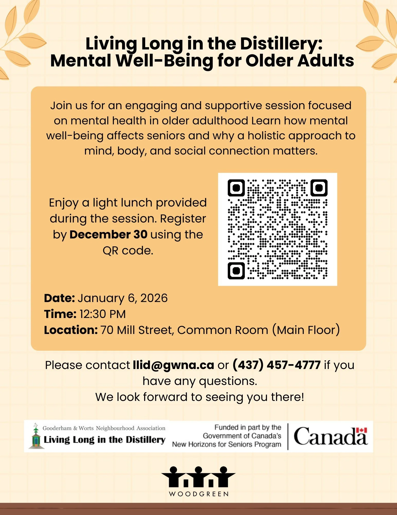 Mental Well-Being for Older Adults