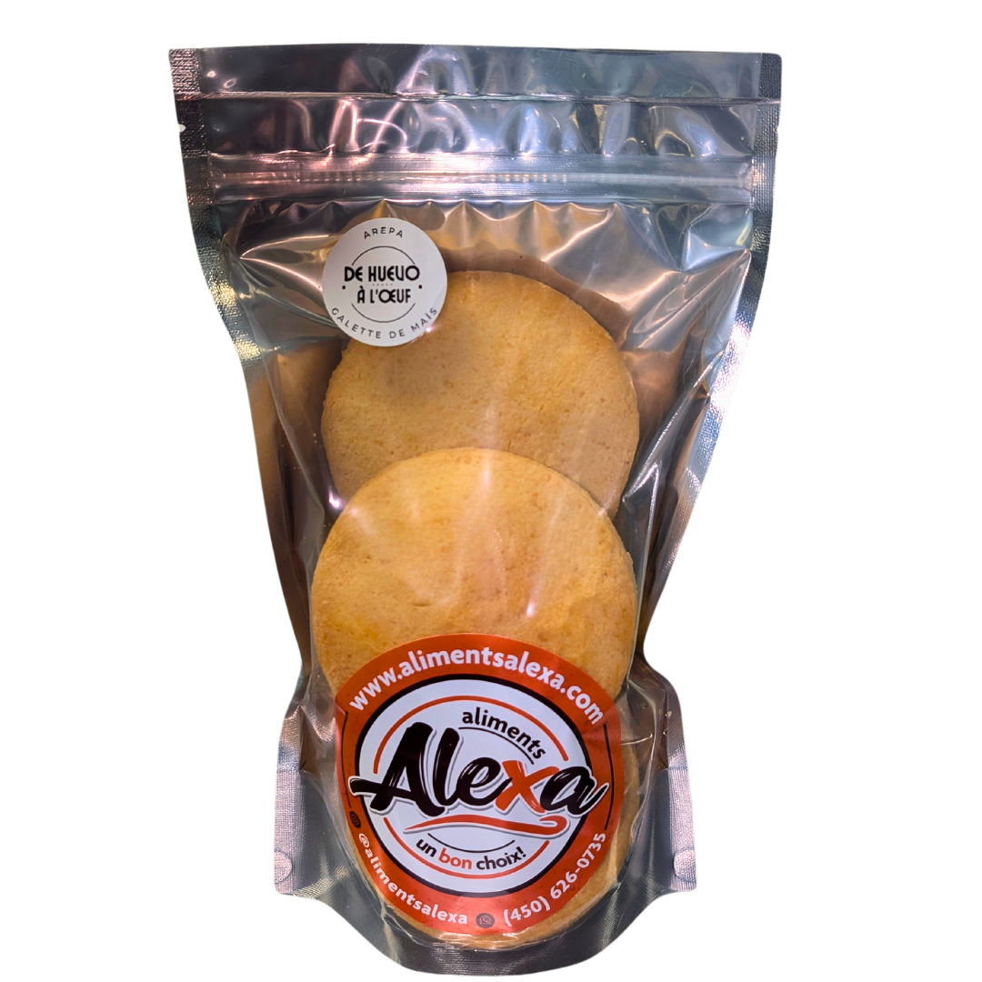 Egg-stuffed arepa - 5 units