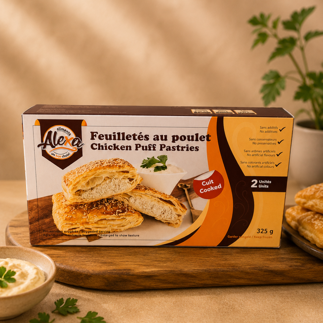 Chicken Puff Pastry - 2 units
