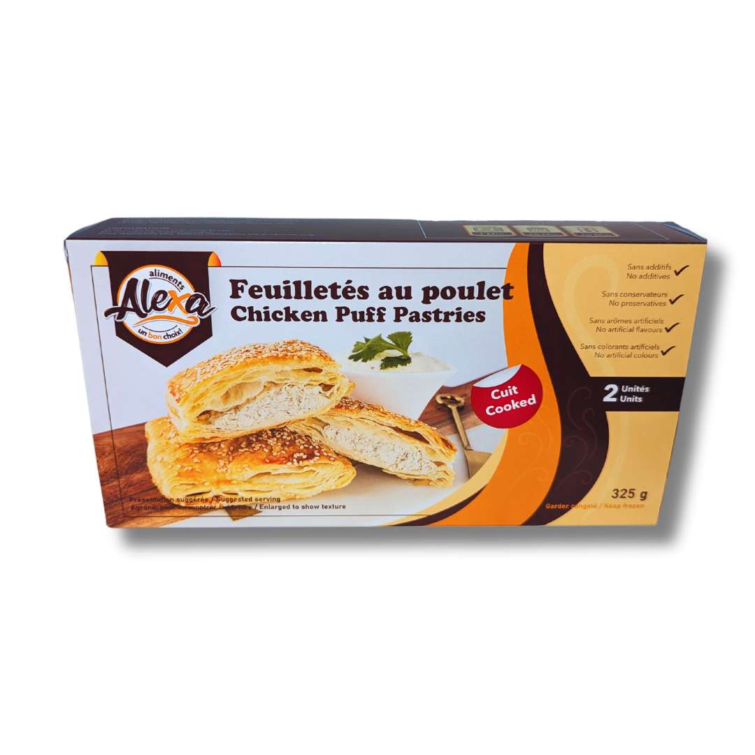 Chicken Puff Pastry (2 units) - Frozen