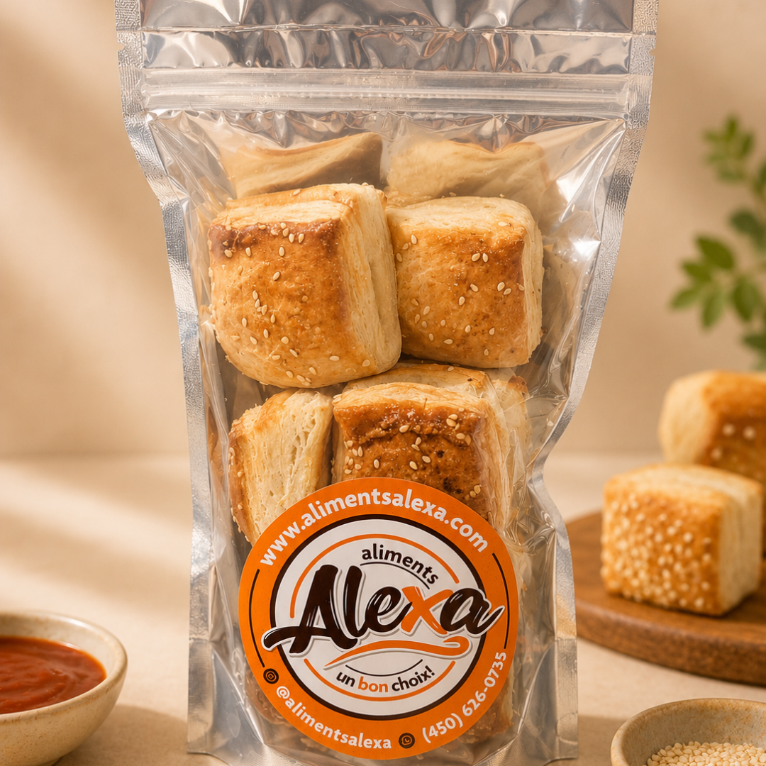 Mini Puff Pastries (Chicken, Guava, and Beef) x 8 units