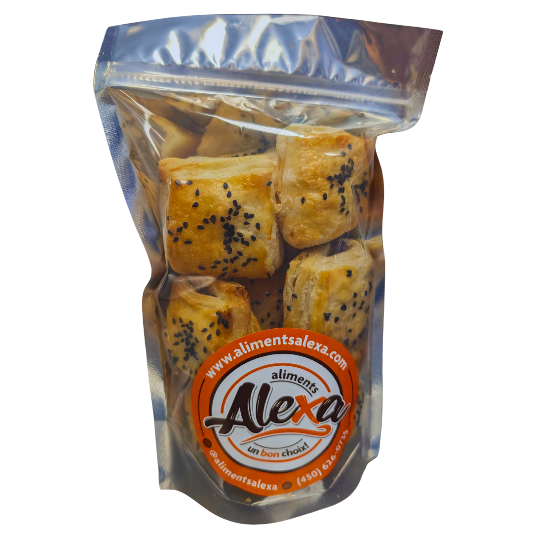 Mini puff pastries (Ground beef) x 9 units