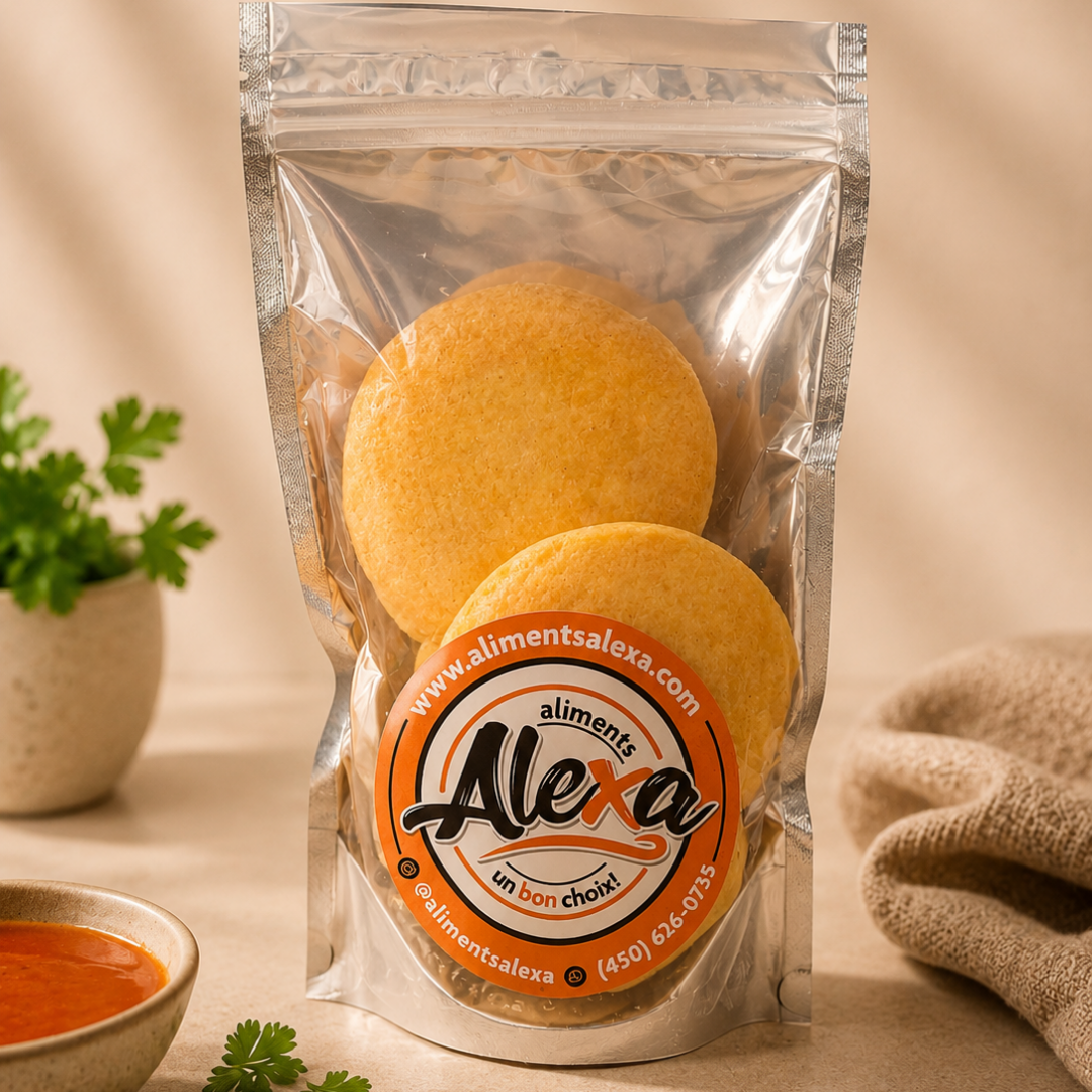 Egg-stuffed arepa - 5 units