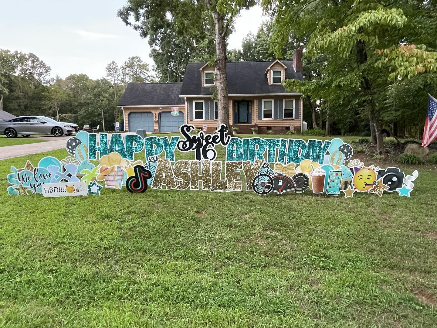 We were so excited to get to celebrate Ashley again this year for her sweet 16! 🥳😍

#Harrisburgyardcard #harrisburgnc #concordnc #midlandnc #yardcard #yardsign #happybirthday #party #celebrate #sayitintheyard #supportlocal