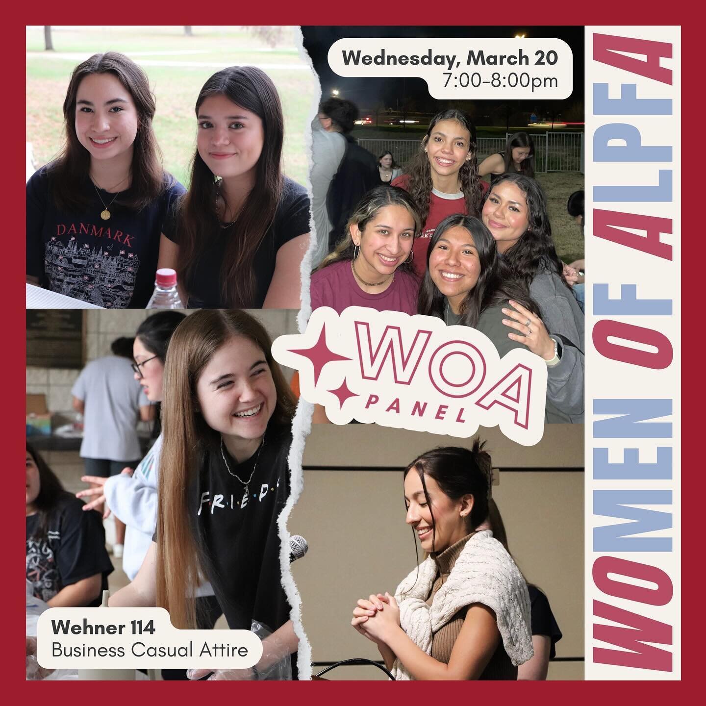 Our #WomenOfALPFA panel is tomorrow night 💞 We love hosting events to learn from women in the workplace and empower our members 💪 Take a look at the amazing panelists who will be joining us! 

We hope to see you all there, guys included 😁😁