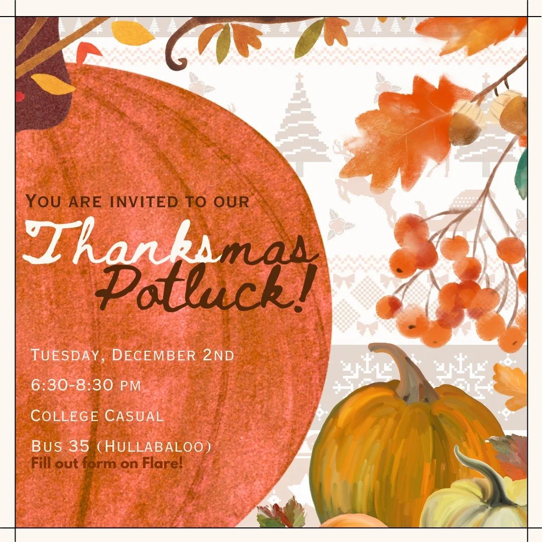 The time has come&hellip; our LAST social of the semester! 🥲🗓
We&rsquo;re closing out with a Thanksmas Potluck Social and everyone in ALPFA is invited! 🍂🎄
Want to bring a dish? Make sure to sign up on Flare so we don&rsquo;t double up on food. 🍽