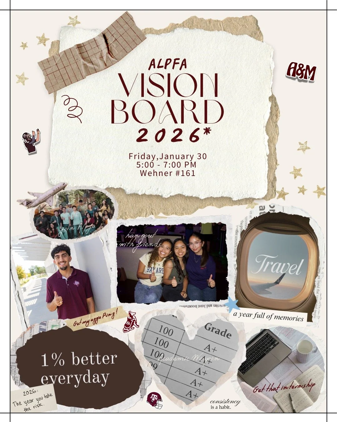 Starting the year with intention ✨
This is our last event for new members, so don&rsquo;t miss out! Come set your goals and meet amazing ALPFA members 💁&zwj;♀️🙋&zwj;♂️ Bring your friends too, whether you&rsquo;re curious or ready to join, everyone&