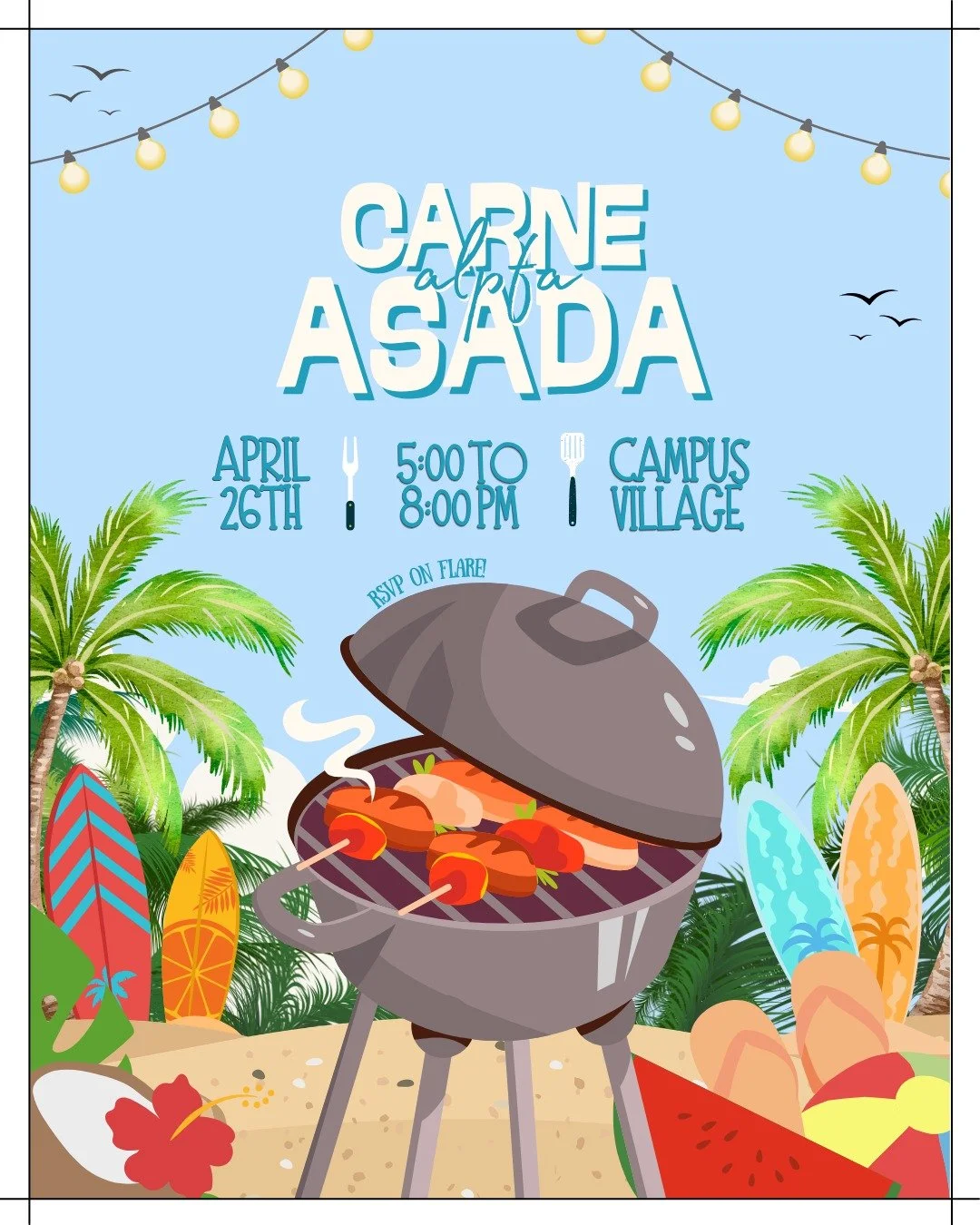 Spring semester really flew by 🗓
The last social is finally here! 🥲 As finals approach, we hope everyone&rsquo;s studying hard, but don&rsquo;t forget to take a break! 

Come join us one last time to celebrate the end of an amazing year. Bring extr