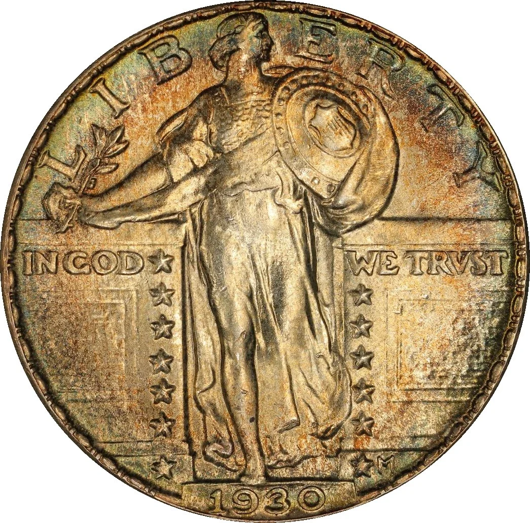 1930 Standing Liberty Quarter, MS 64+, PCGS 13777233