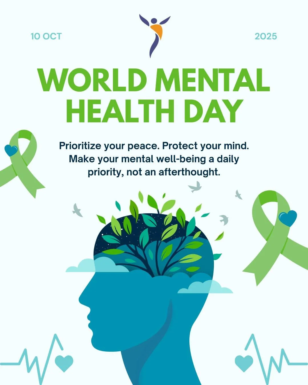 A healthy mind is the foundation for a healthy life.
Take care of your mental health the same way you care for your body, with patience, consistency, and compassion.
Small steps each day make a big difference. 💚

#physiocarebarbados #worldmentalheal