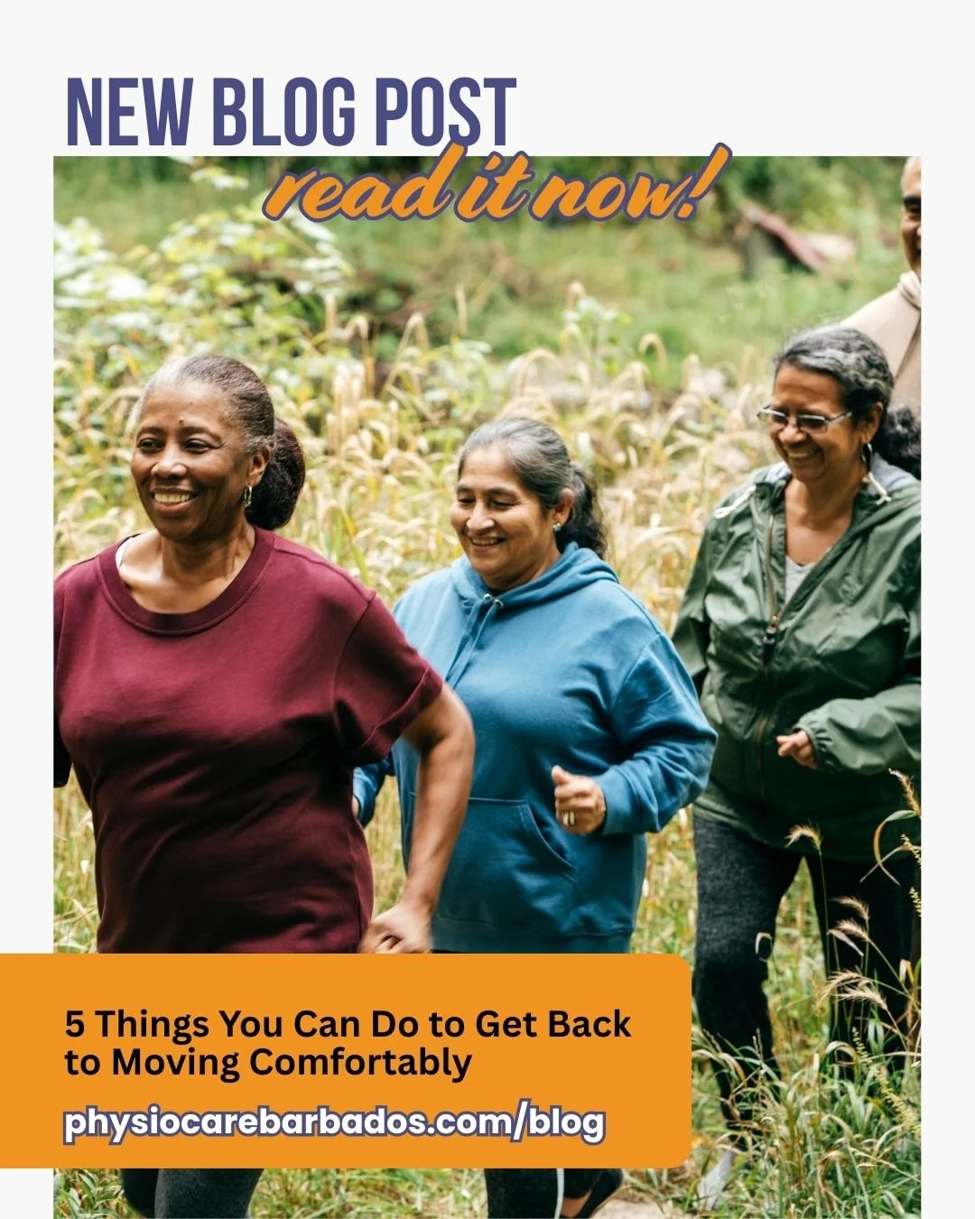 Hip pain while walking? 🚶&zwj;♀️
It doesn&rsquo;t have to become your new normal.

In our latest blog post, &ldquo;Hip Pain While Walking? 5 Things You Can Do to Get Back to Moving Comfortably&rdquo; written by Sandra Vaughan, we break down practica