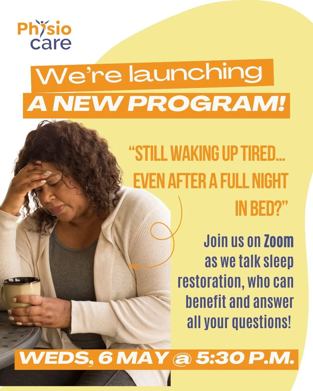 WE&rsquo;RE LAUNCHING A NEW PROGRAM! 🌙✨

Struggling with sleep, feeling restless at night, or waking up still tired? Our Sleep Restoration Program is designed to help you reset, recharge, and build healthier sleep habits that actually last.

Join us