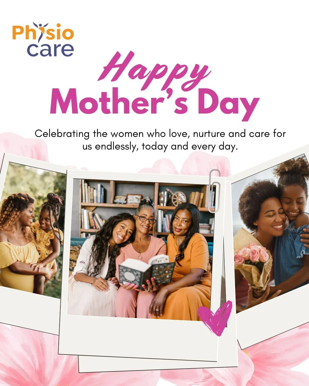 Happy Mother&rsquo;s Day from PhysioCare Inc. 💐
Wishing you a day filled with appreciation, joy, and well-deserved care. 💖

#physiocarebarbados #happymothersday