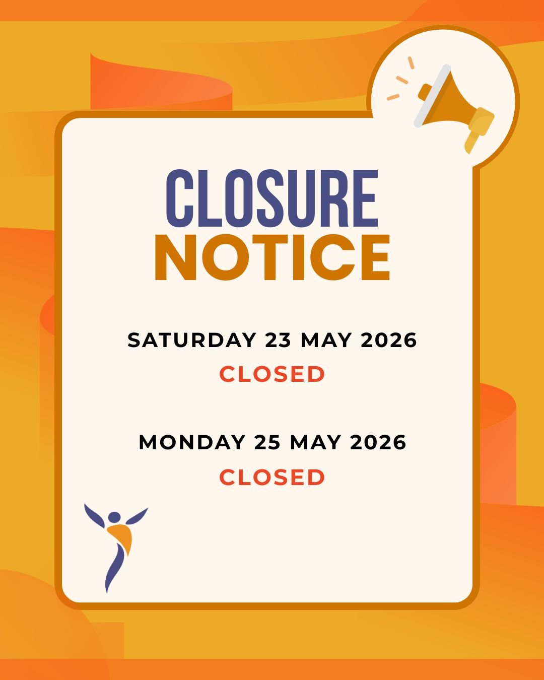 📢 Please be advised:

The PhysioCare Inc. clinic will be closed on Saturday, 23 May 2026 and Monday, 25 May 2026. 

We sincerely apologise for any inconvenience caused and thank you for your understanding.

#physiocarebarbados
