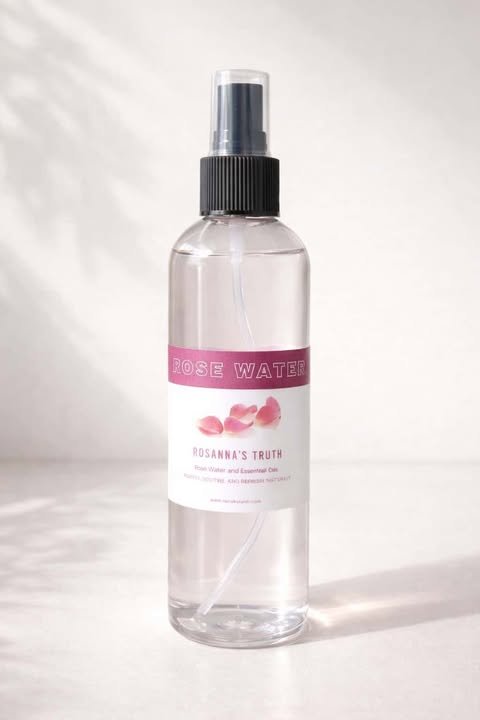 8oz. Rosannas Truth Oil Infused Rose Water
