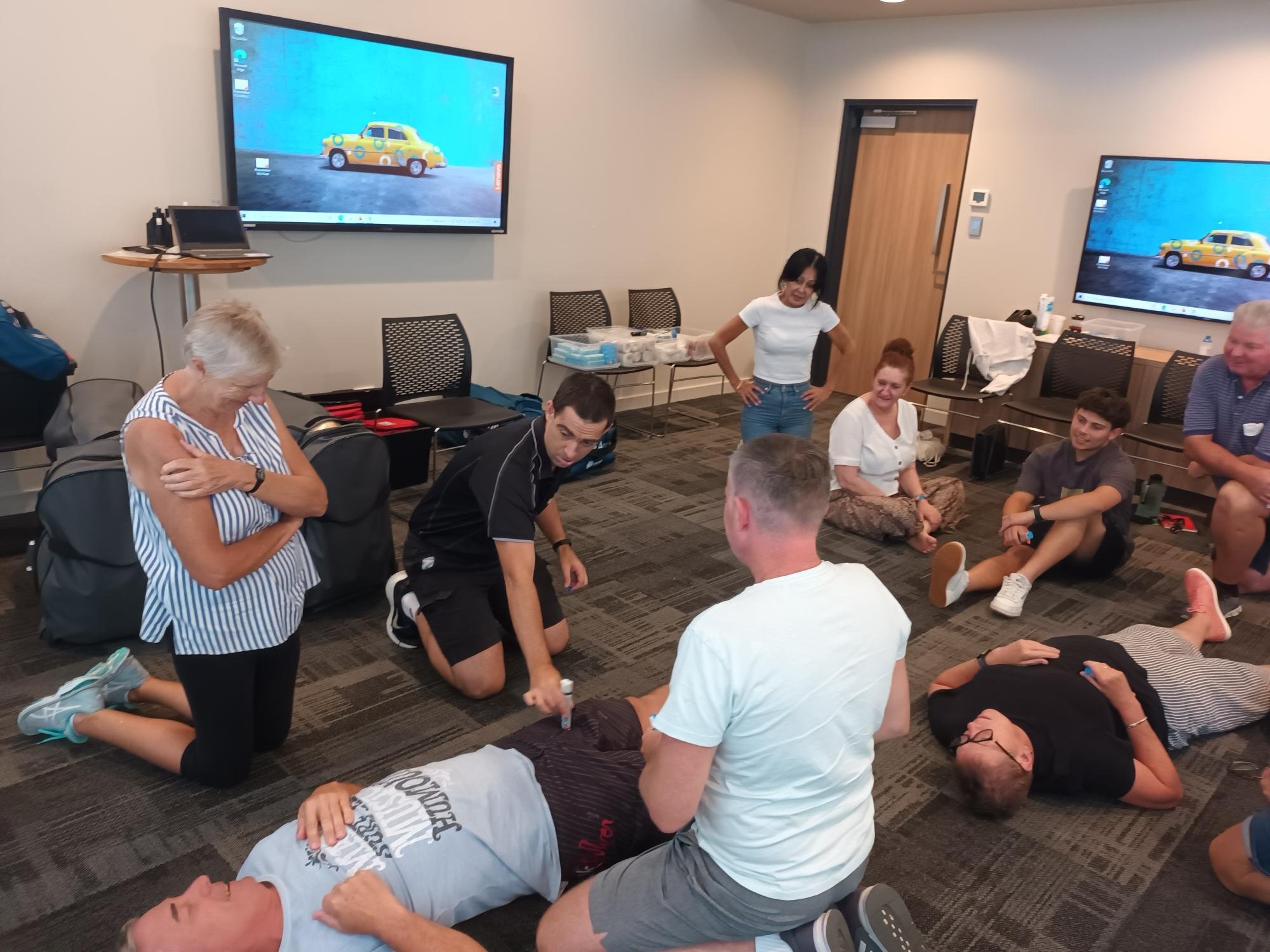 First Aid Training for our Volunteers