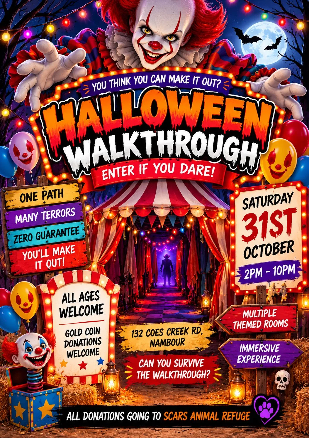 Coes Creek Haunted House