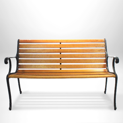Wood Park Bench