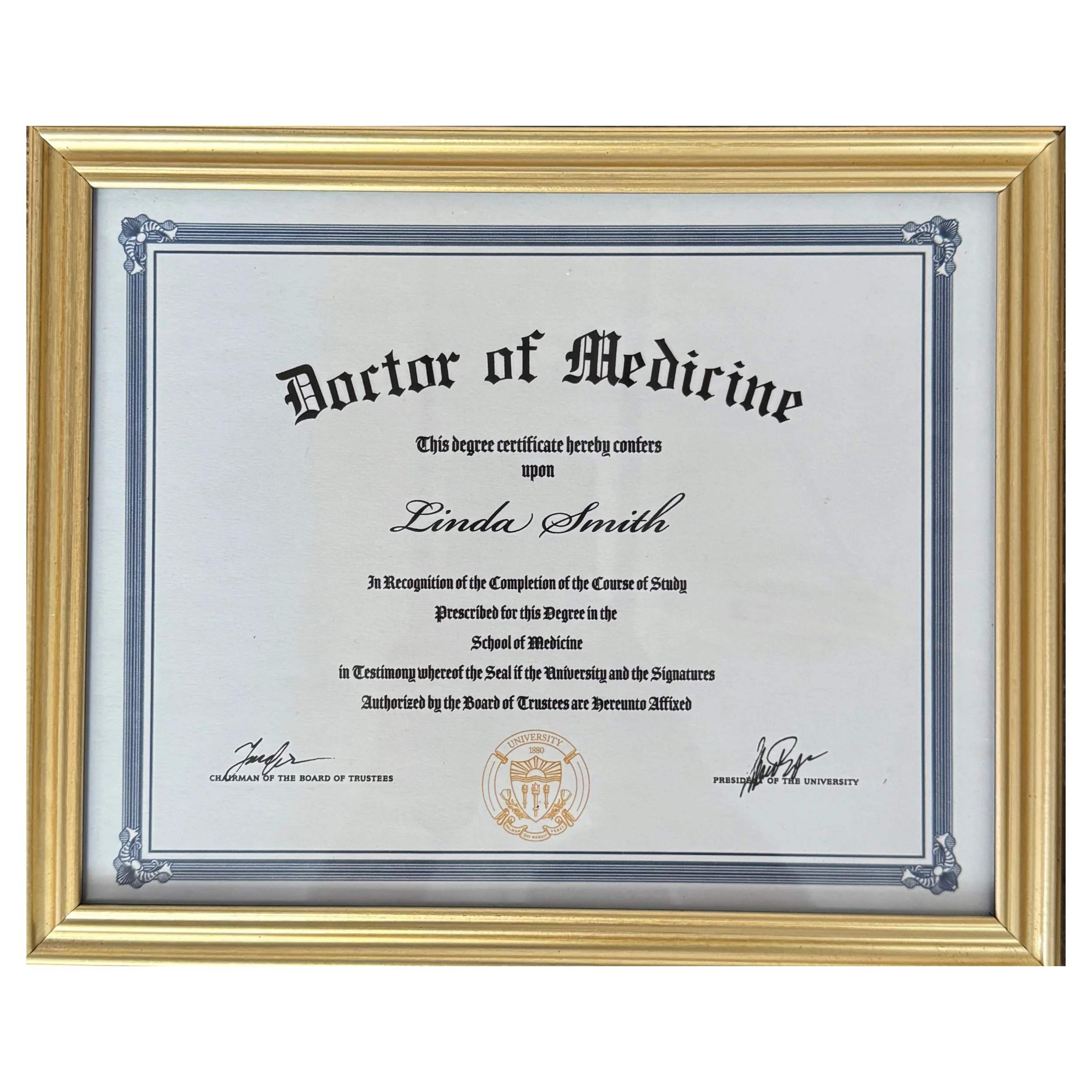 Framed Degree