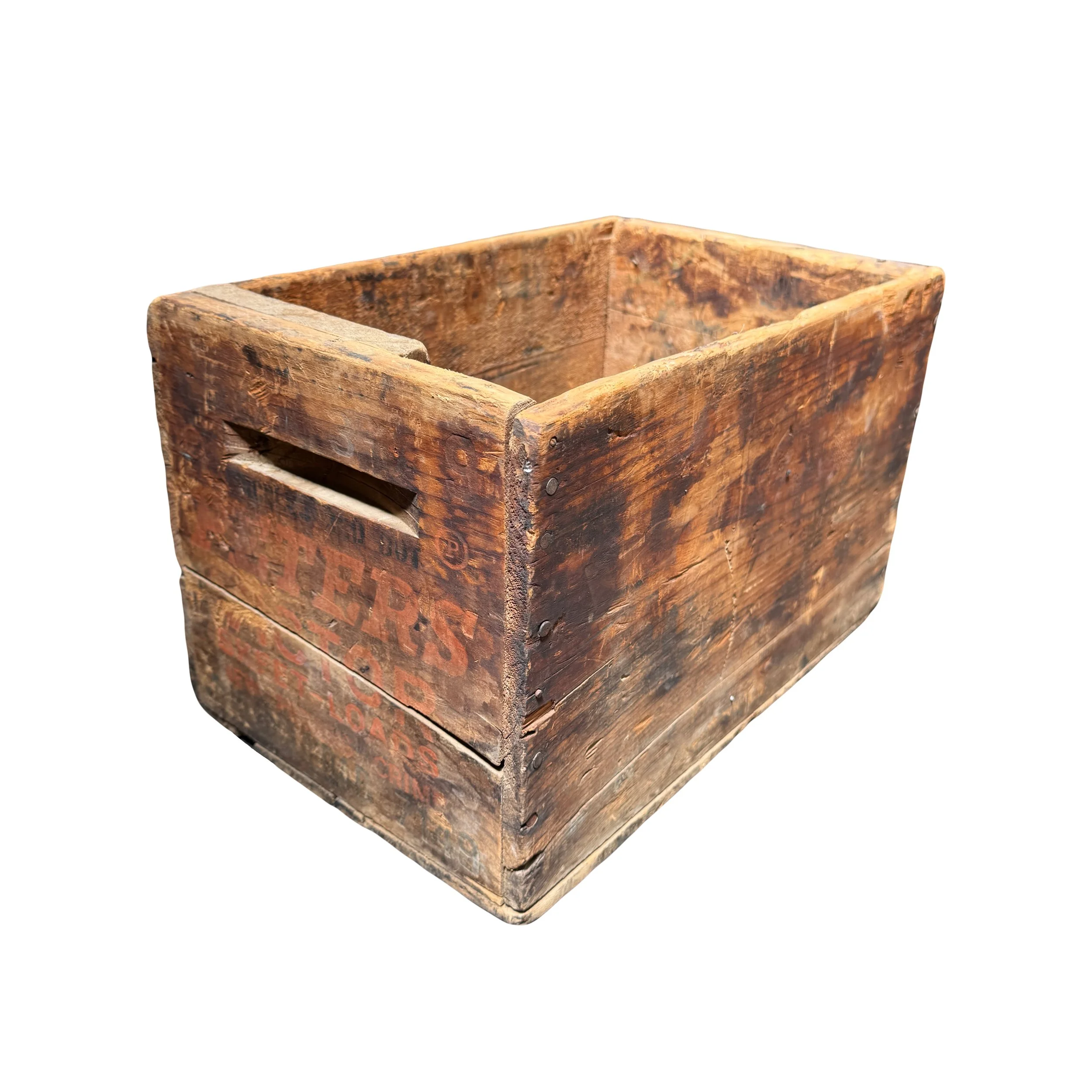 Peters Wooden Crate