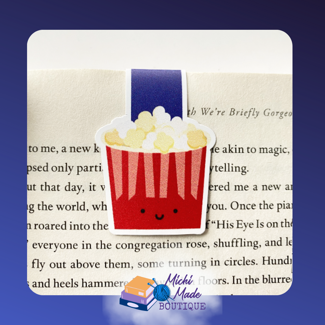 Cheerful popcorn in a red striped bucket, ready to pop into your page like a cinematic contraption!