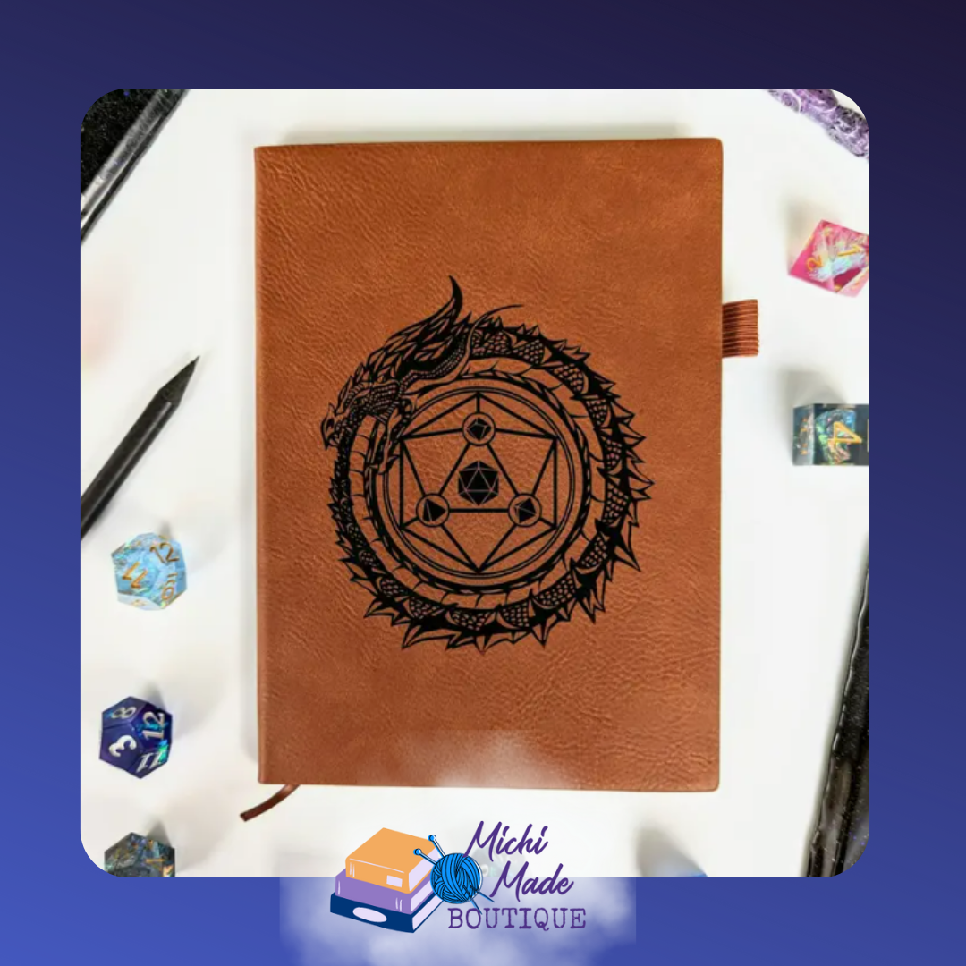 Dice & Dragon Mini Dot Journals