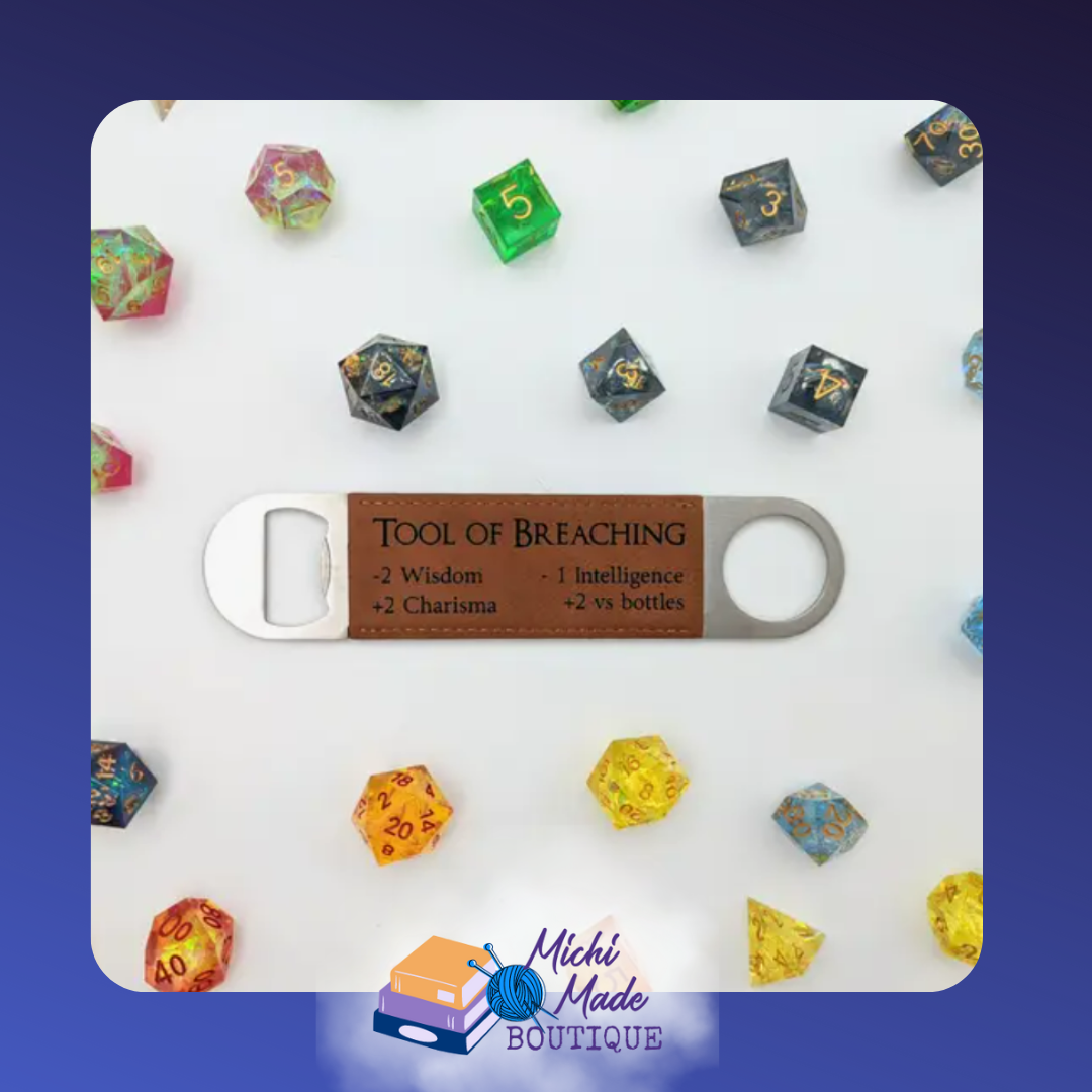 Chaotic Brews: Vegan Leather Bottle Openers