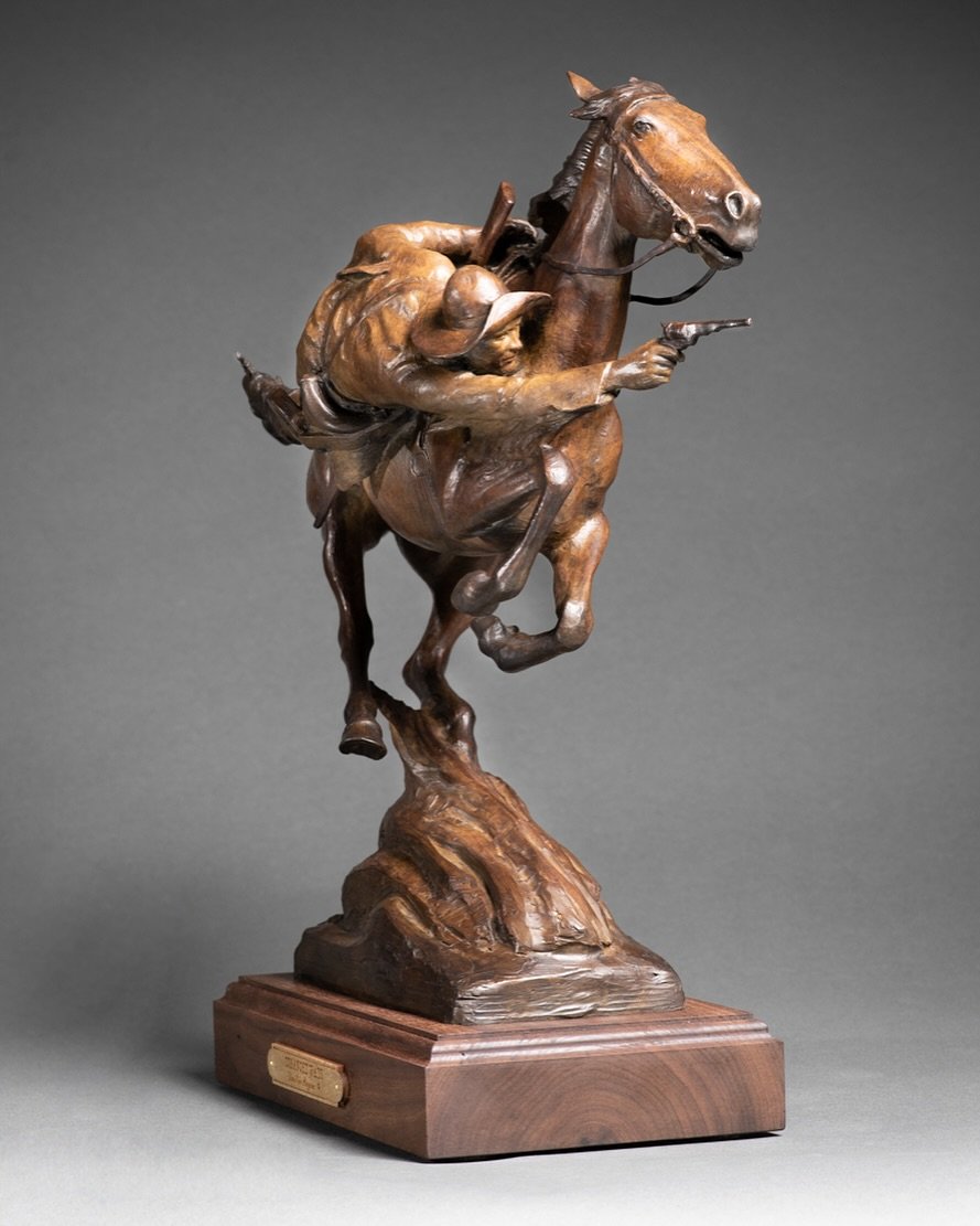 &ldquo;Comanche Ways&rdquo; will be one of my sculptures featured in this year&rsquo;s Night of Artists at the @briscoemuseum next weekend. This is my first year in the show and I look forward to being able to attend with friends and family as we spe