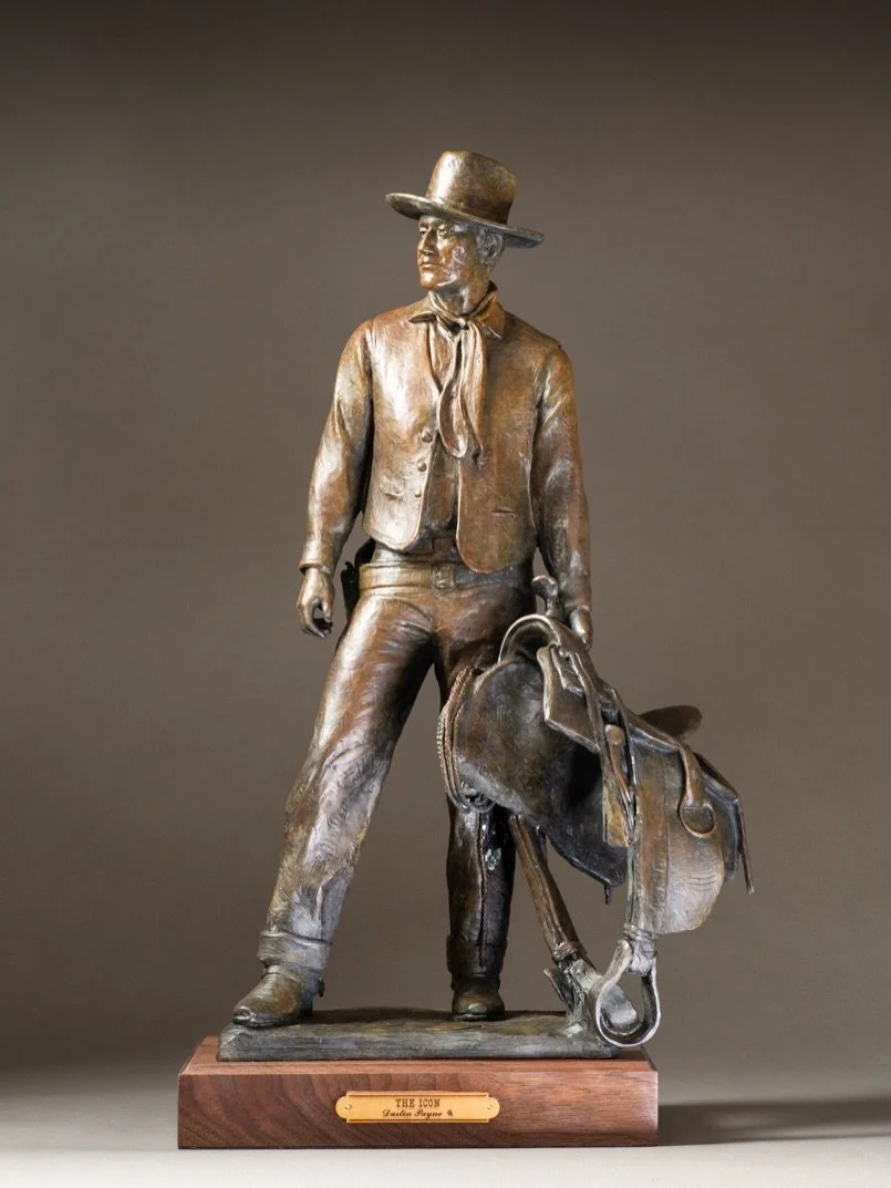 Getting ready for the @briscoenightofartists in San Antonio this March. Honored to have four of my works featured, including the newest piece &ldquo;The Icon&rdquo;. #sanantonio #artshow #fineart #sculpture