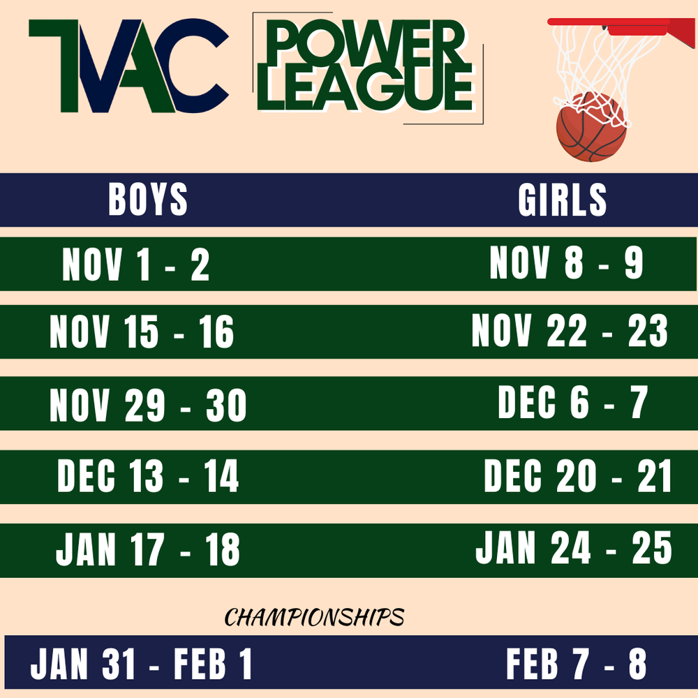 BASKETBALL TOURNAMENTS — TVAC Sports