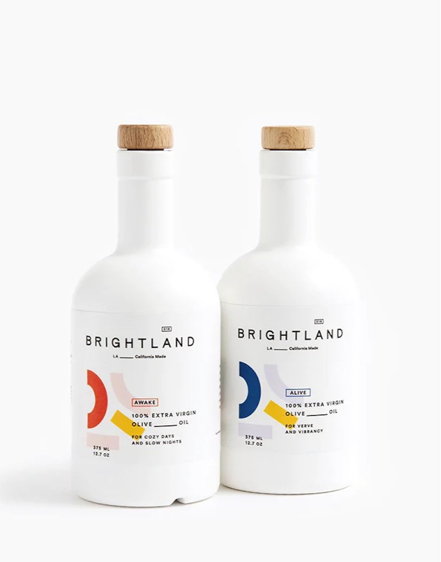 Brightland Olive Oil - The only olive oil you need in your cupboards. And even counter approved!