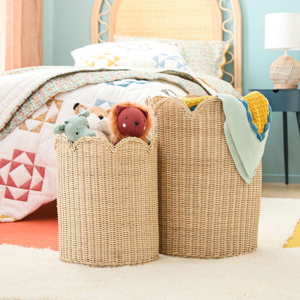 West Elm Misha + Puff Mattan Basket Set