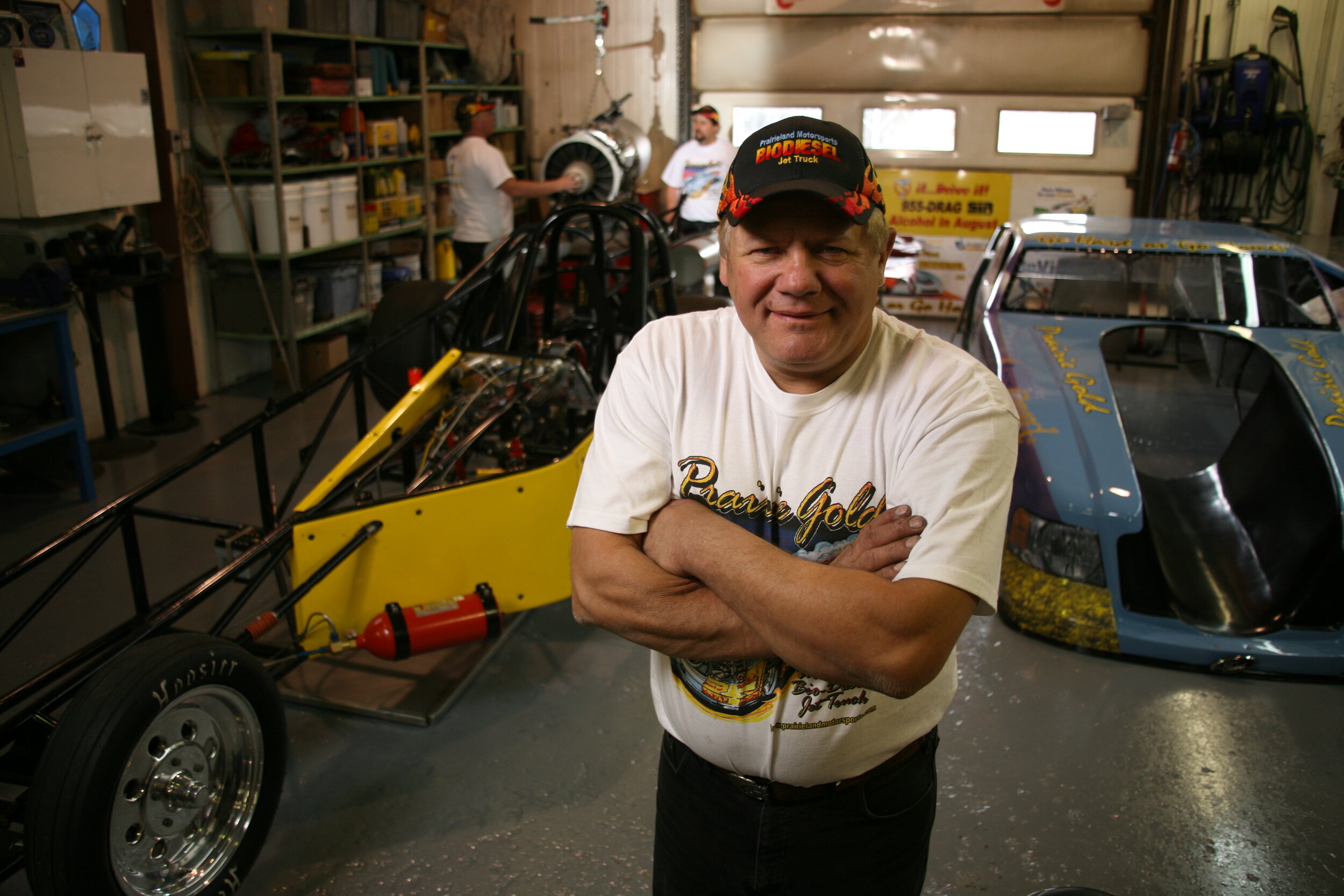 Kevin Therres with Jet Car.JPG