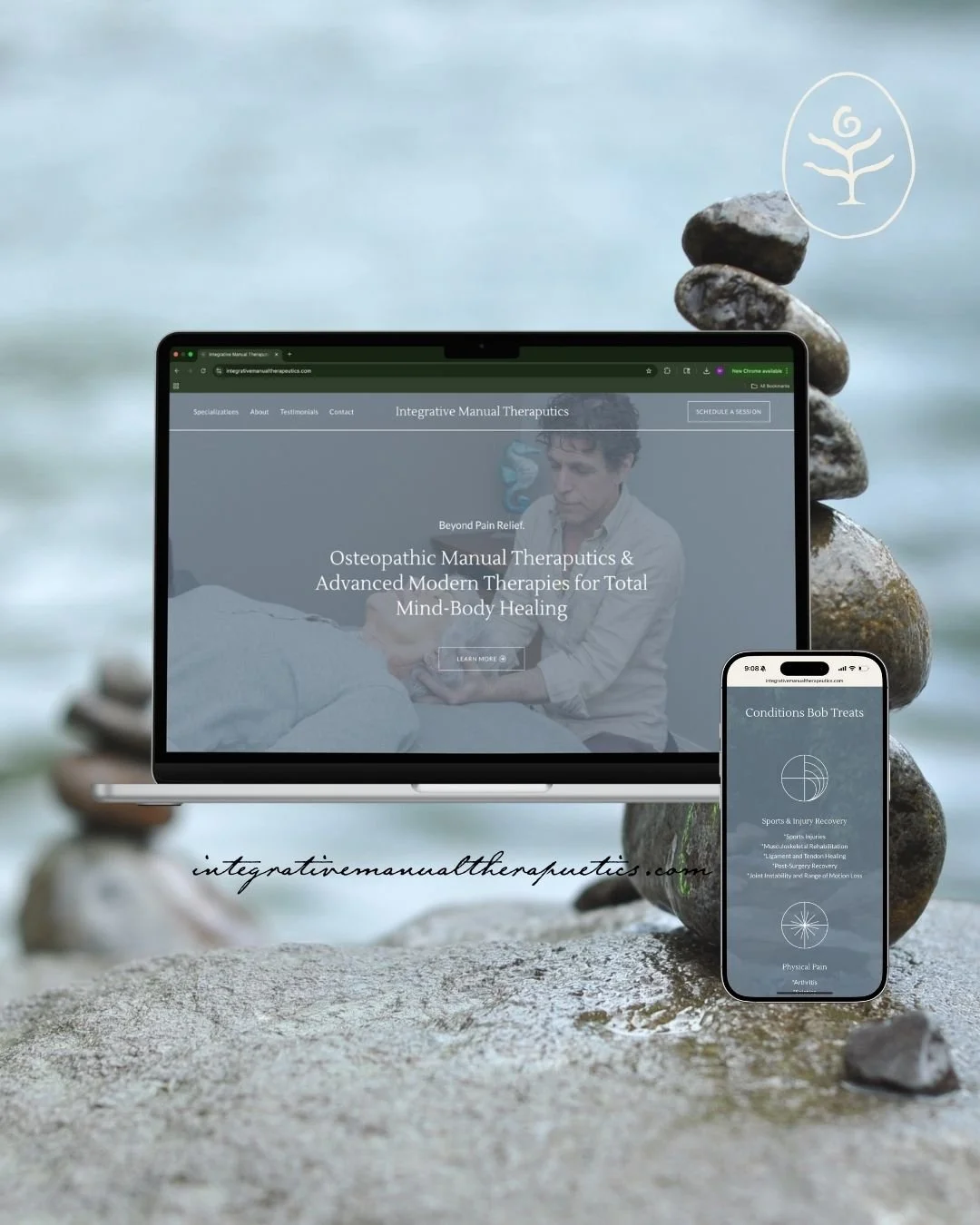 Just Launched 𖦹

I first discovered Dr. Bob DeLuca a few years ago when I was struggling with months of severe lower back pain. During my very first session, I immediately knew that he was special, and his work felt very intuitive and profound. Afte