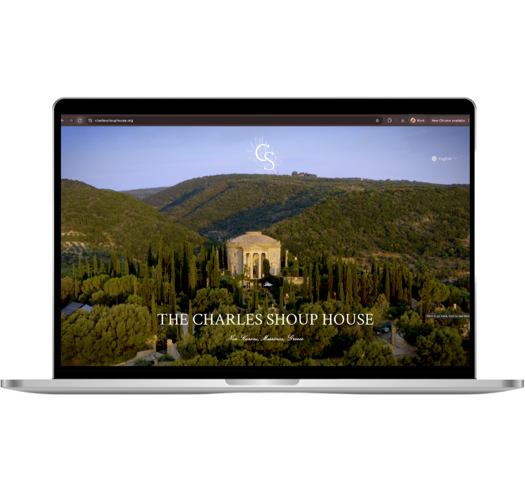 Brand Identity + Website Design | The Charles Shoup House