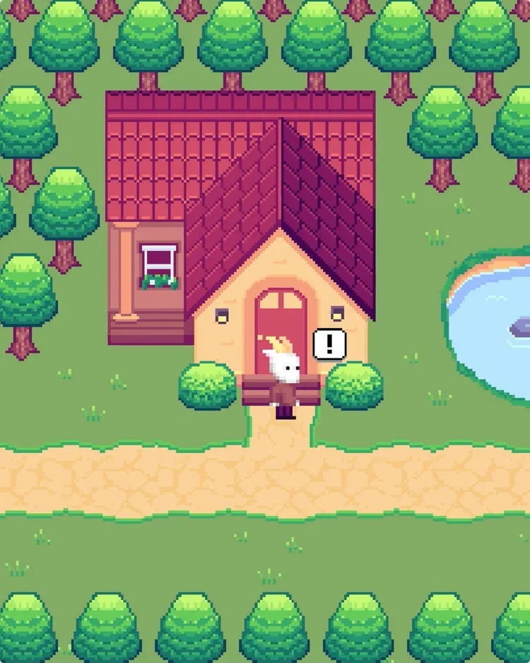 STN Digital Pixel Art Animation