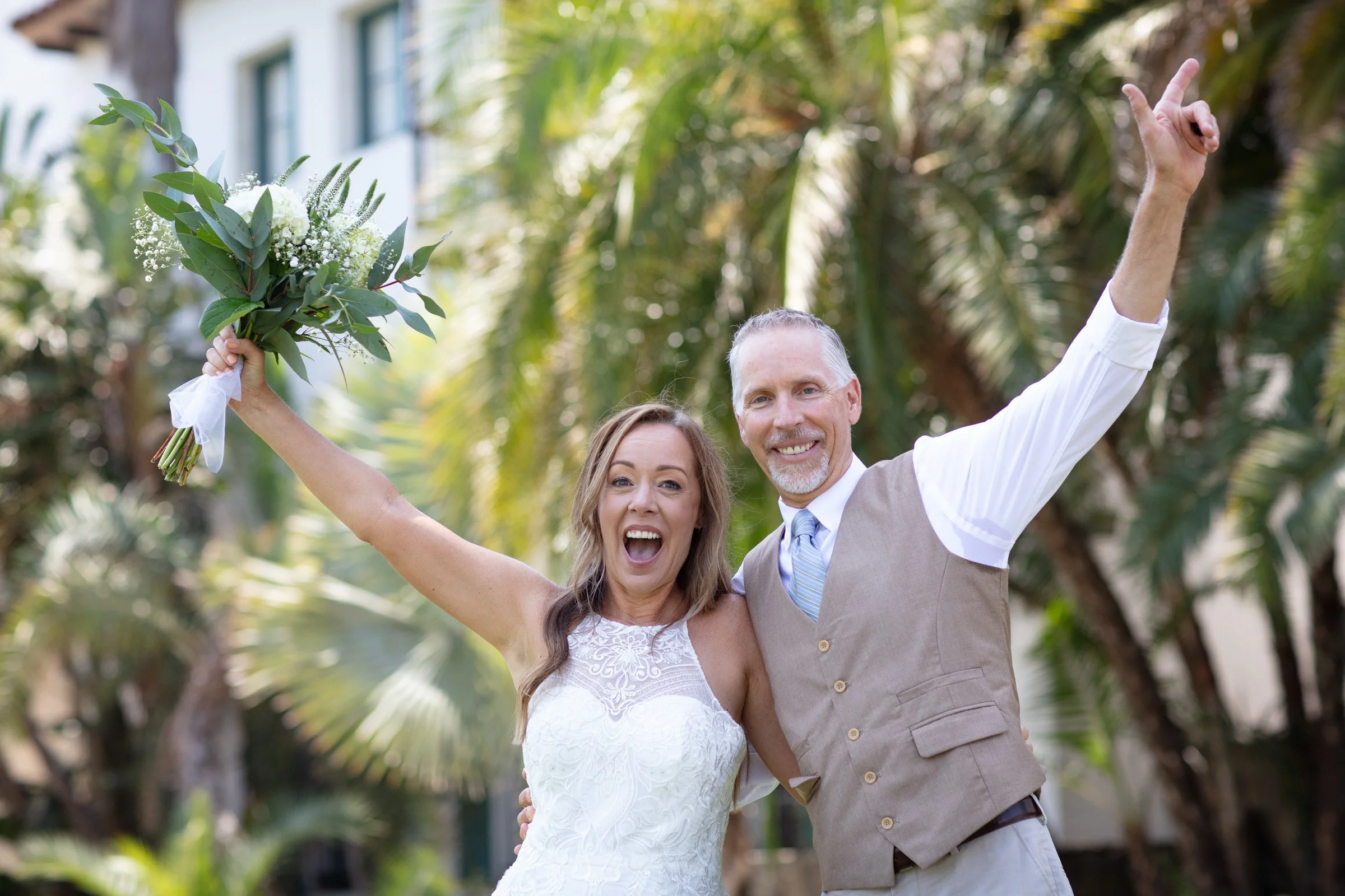 Some of my Favorite Santa Barbara locations for Second Weddings, Vow Renewals and Later-in-Life Celebrations