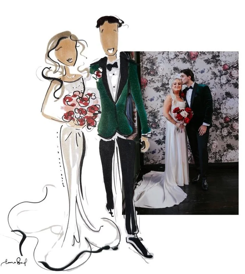 A3 Custom fashion illustration