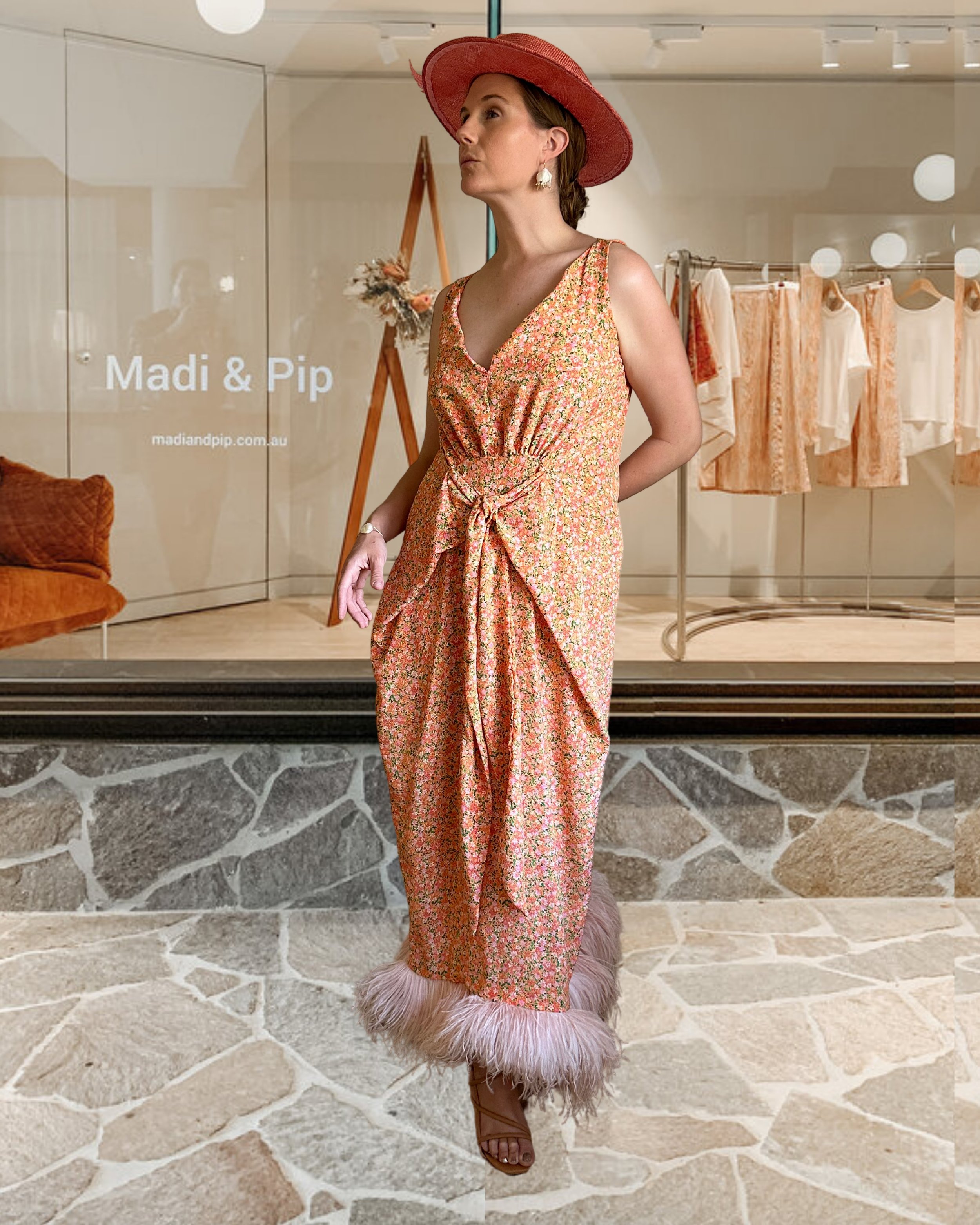 Madi-and-Pip-SilkGown-feathertrim.jpeg