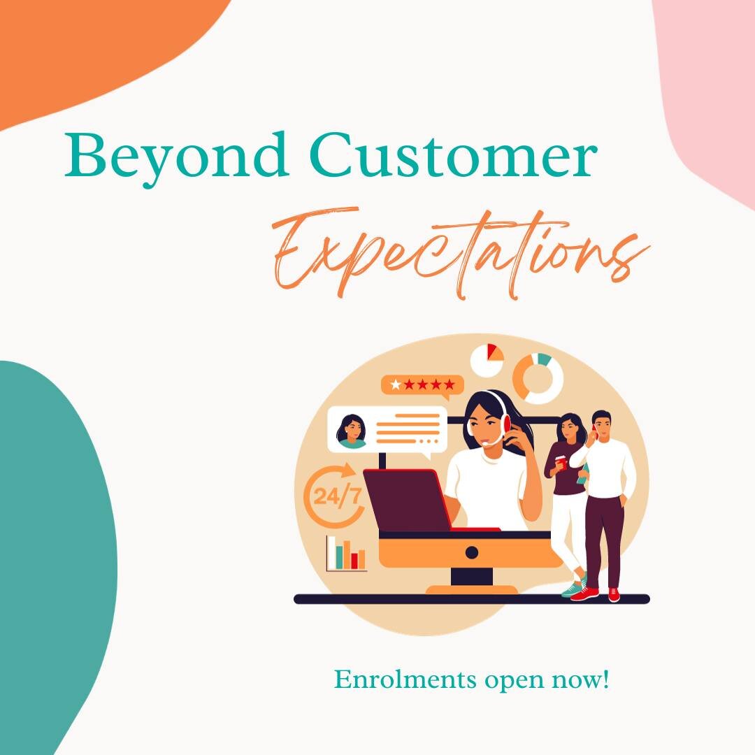 🚀 Elevate Your Business Beyond Customer Expectations!

In a world where customer service often falls short, we're here to help revolutionise the game! The Beyond Customer Expectations Program is your ticket to transforming customer service, no matte