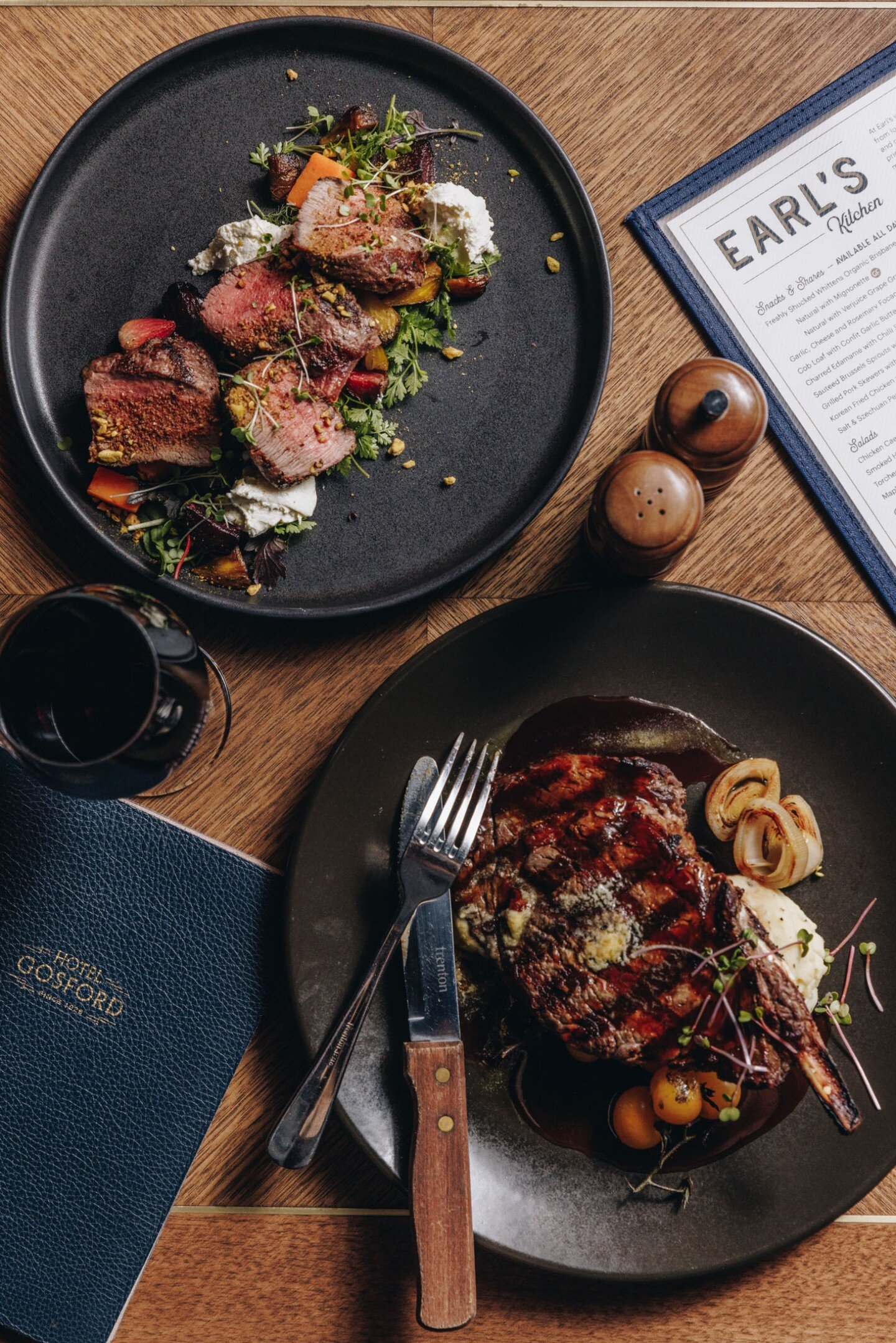 A succulent Sunday selection that is yours for the taking. 

- Lamb Backstrap
- 400g MS3+ Rib-Eye on the Bone

These juicy dishes are ready and waiting for you! See you soon.

#HotelGosford #NextLevelPubFood