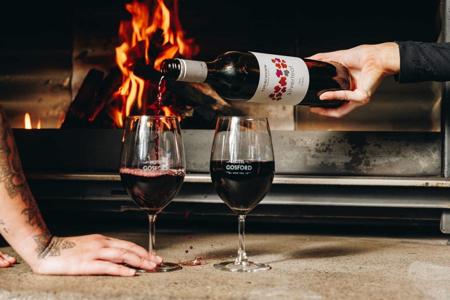 Drop in for dinner tonight and enjoy a cosy wine by the fire &ndash; we have a wide variety of locally sourced and hand-picked labels available. 

After dinner, get fired up for Tuesday Trivia from 7pm! Book your table on our website.

#HotelGosford 