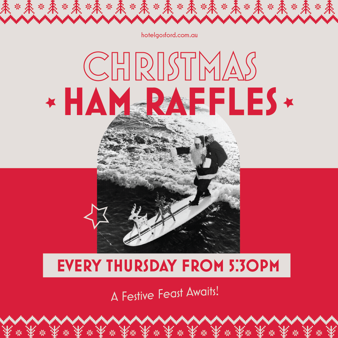 Moose Ham Raffle Christmas Ham Raffles โ Hotel Gosford