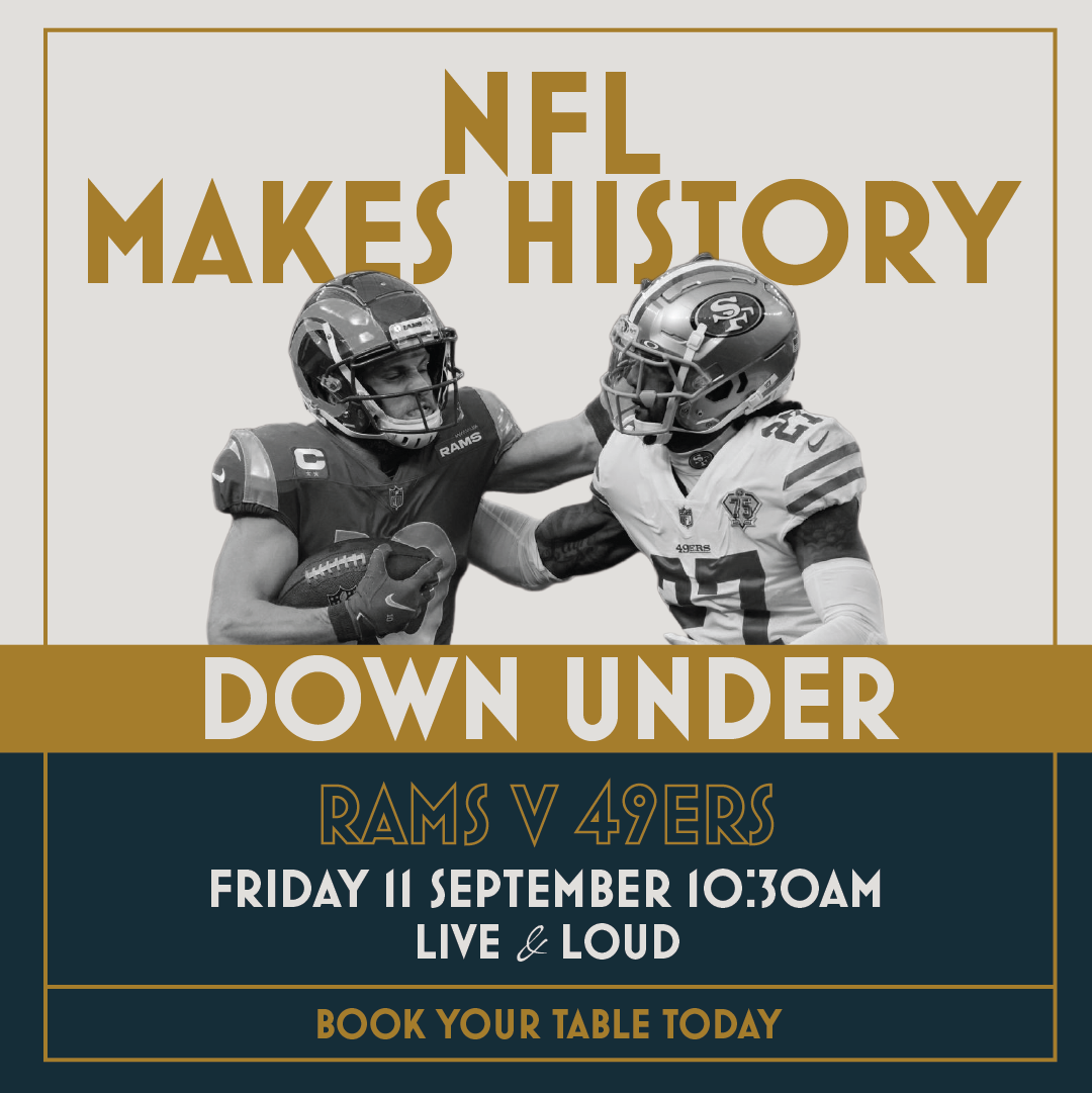 NFL Melbourne: Rams V 49ers