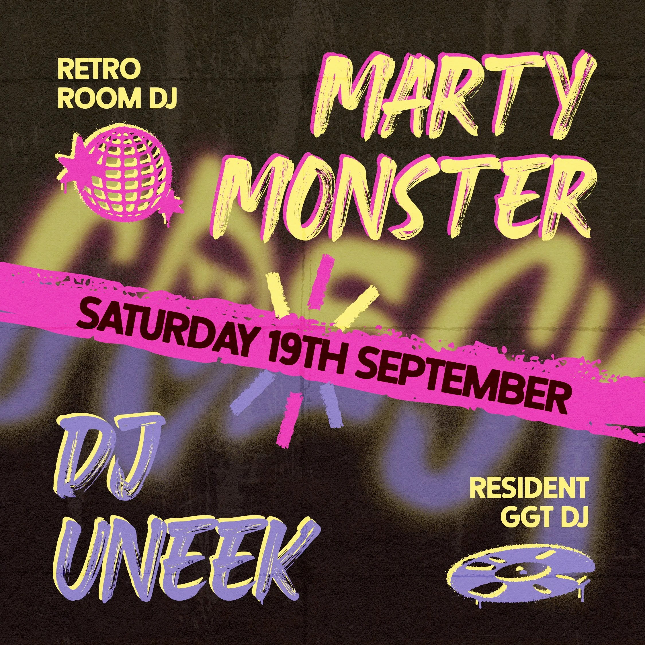 DJ U’NEEK - 19 SEPT