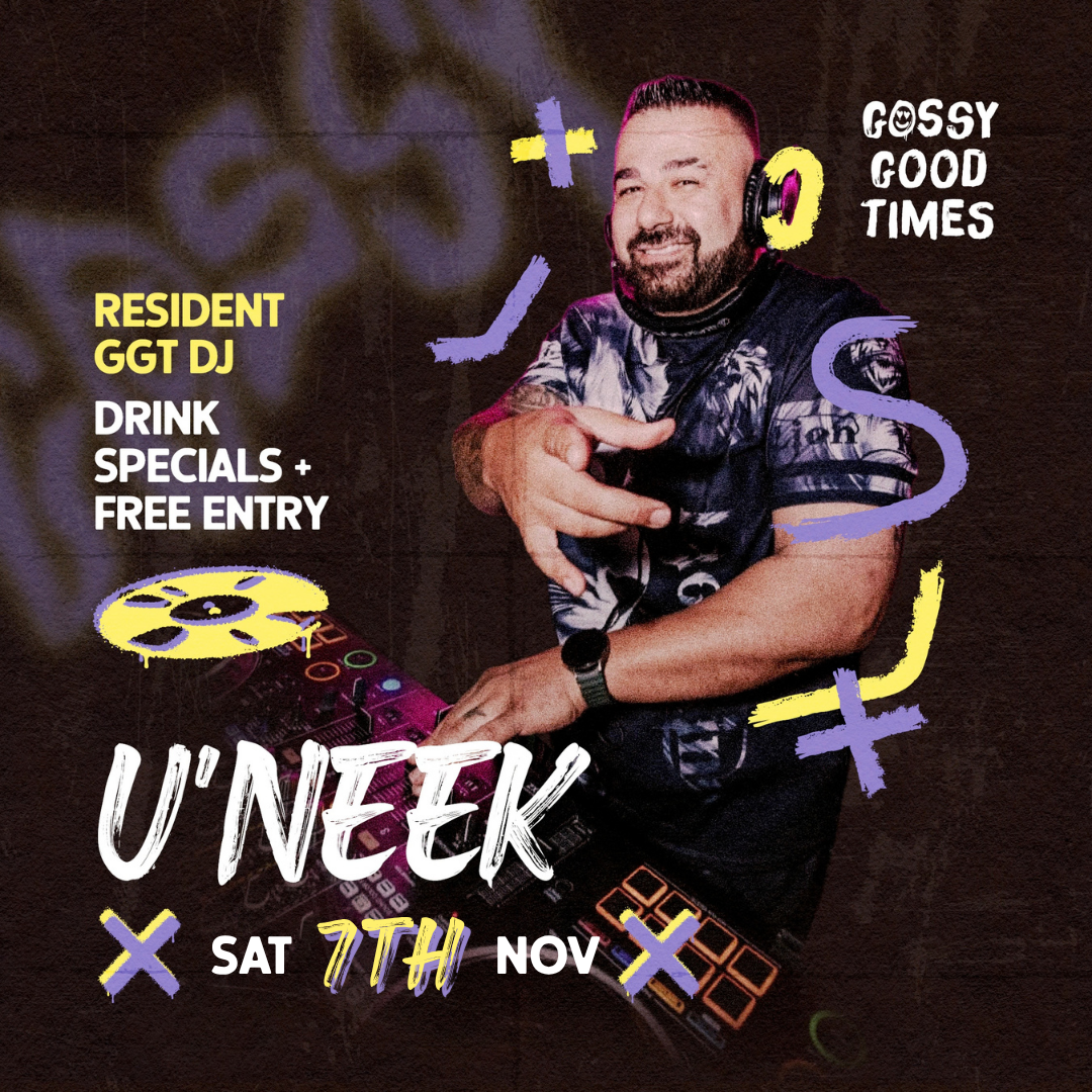 DJ U'NEEK + MARTY MONSTER - 7 NOV