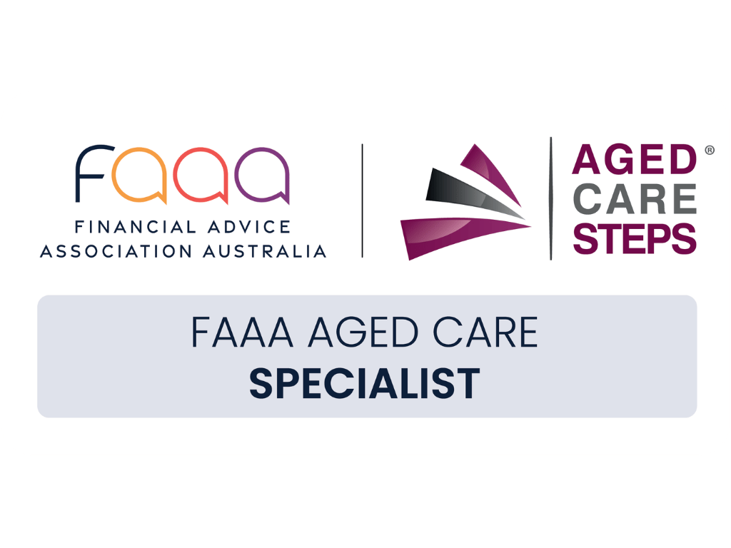 FPA Aged care Specialist logo next to FPA logo
