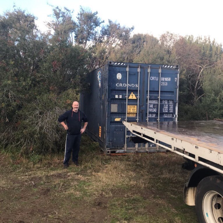 🚛20ft to Fingal 
#melbourneshippingcontainers