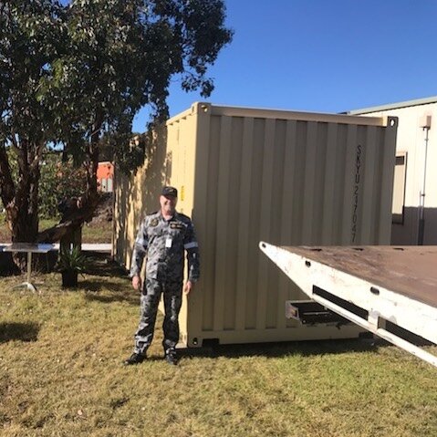 🚛20ft delivery to RAAF in Beaufort☀️